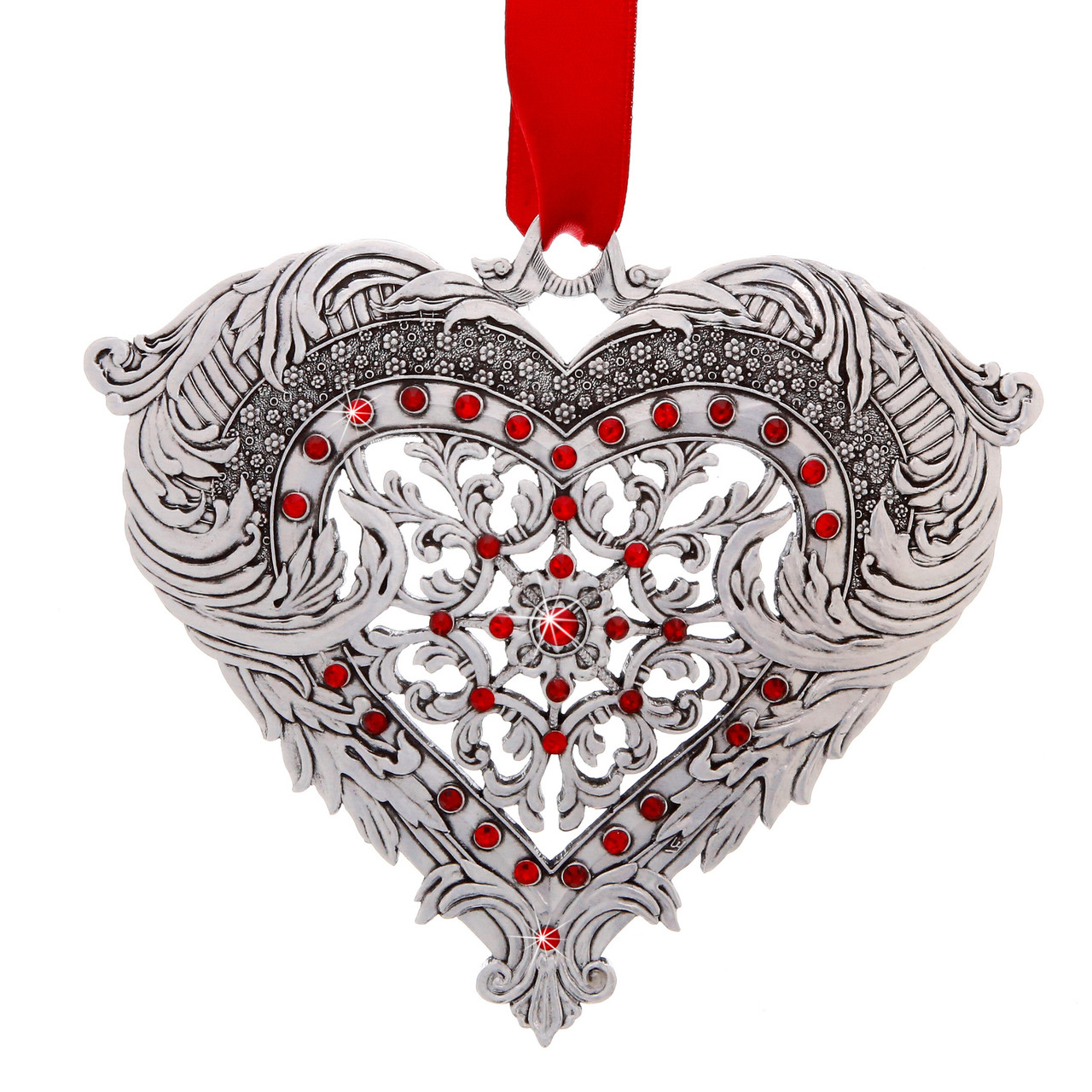 heart christmas ornament