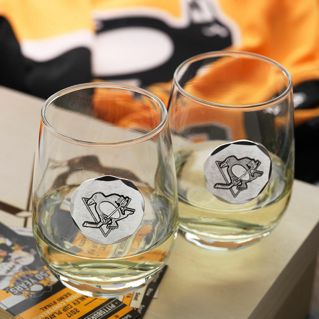 Pittsburgh Penguins  2017 Stanley Cup 16 oz. Glasses (Set of 2) – PG Store