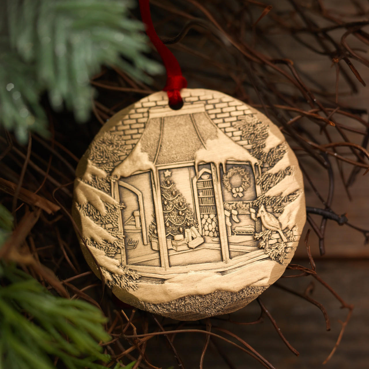 Personalized Christmas Grandma's Favorite Gifts Circle Ornament - Vikings  Warehouse