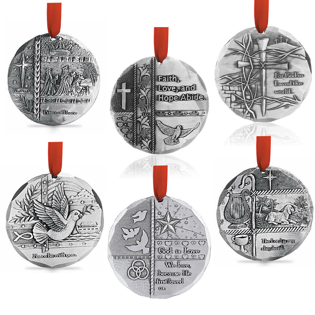 Bible Verse Christmas Ornament Set Wendell August