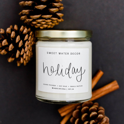 Holiday Soy Candle 9oz