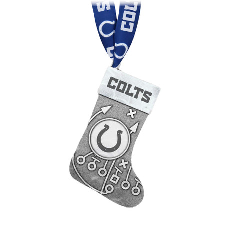 Indianapolis Colts Playbook Stocking Ornament