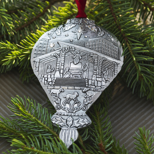 Portraits of Christmas- Christmas Time in the City Ornament