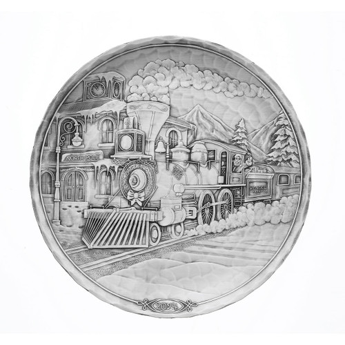  2024 Annual Plate- The Wendell Express (Pewter)