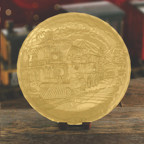 Limited Edition 2024 Annual Plate- The Wendell Express (18K Gold Plated)