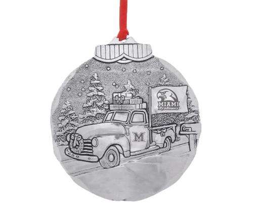 Miami University Redhawks Tailgating Ornament