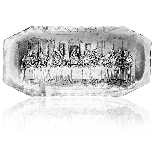 Last Supper Religious Bread Serving Tray