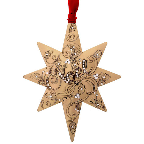 Noel Centennial Star with  Crystals, collectible, limited edition, christmas, ornament,