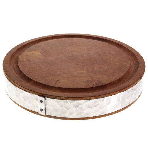 Waterfall 12" Round Cherry Warther Butcher Block