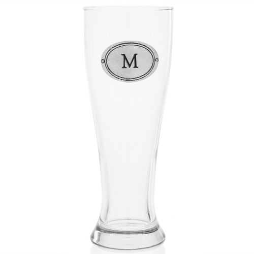 Personalized Oval Pilsner Glass