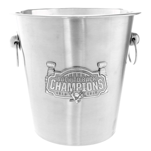 Pittsburgh Penguins Back to Back Champions Champagne Bucket