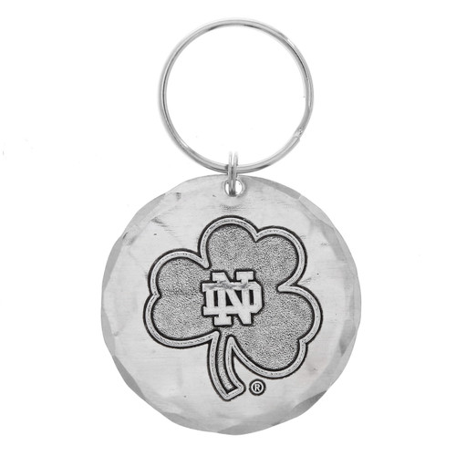 Notre Dame Round Key Ring