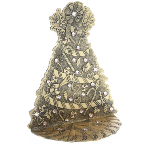 The Magic Christmas Village Peppermint Tree- Small bronze Wendell August