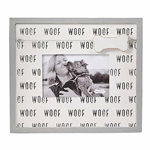 Woof Dog Bone Charm Frame Wendell August