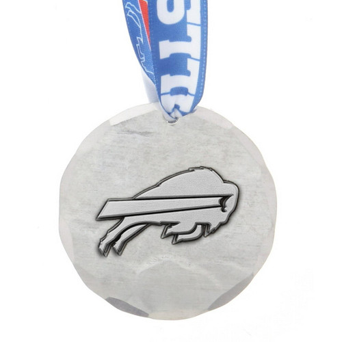 Buffalo Bills Small Round Ornament Aluminum Wendell August