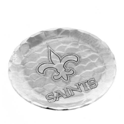 New Orleans Saints Logo Coaster Aluminum Wendell August