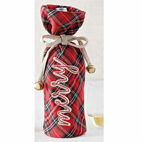 Merry Tartan Wine Bag Wendell August