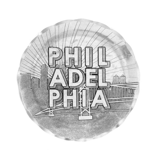 Philly Skyline Coaster Wendell August