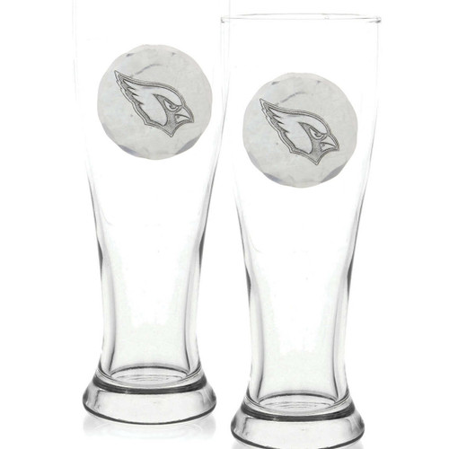 Arizona Cardinals 2-Piece Pilsner Set Wendell August