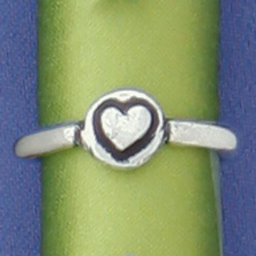 Heart Circle Ring Large Wendell August