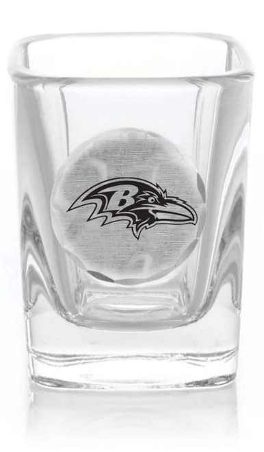 Baltimore Ravens Shot Glass (Aluminum)