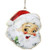 METAL RETRO SANTA ORNAMENT