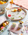 Blue Flower Dipping Tidbit Set
