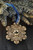 Cyrstal Bronze Snowflake Ornament