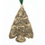 Oh Christmas Tree Ornament- When Heaven and Nature Sing Bronze Wendell August