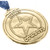 Dallas Cowboys Classic Round Ornament (Bronze)