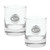 San Francisco 49ers 2-Piece Rocks Glass Set Wendell August