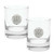 New York Giants 2-Piece Rocks Glass Set Wendell August