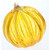 Hand Blown Glass Ornament (Saffron)