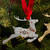 Merry Reindeer Ornament (Aluminum)