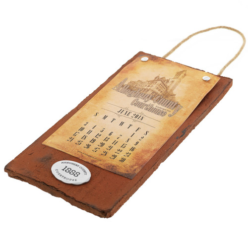 Allegheny County Courthouse Tile Calendar Wendell August