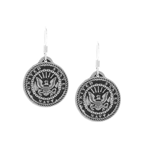 US Navy Earrings Wendell August