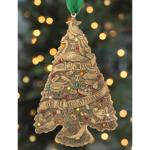 The Magic Christmas Village Peppermint Tree- Small (bronze) - Wendell  August Forge