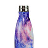 Smily Kiddos 500 ML Stainless Steel Water Bottle -  Starry Night purple