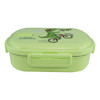 Smily kiddos Stainless Steel Roar Dino Theme Lunch Box - Green - medium 3+ years