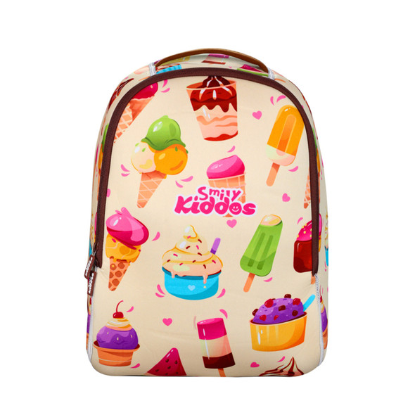 Delightful Ice Cream Neoprene Junior Backpack (12L) – Cream