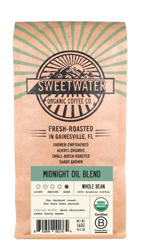 coffee♡　38 Midnight Oil French Roast - Organic Dark Roast Coffee