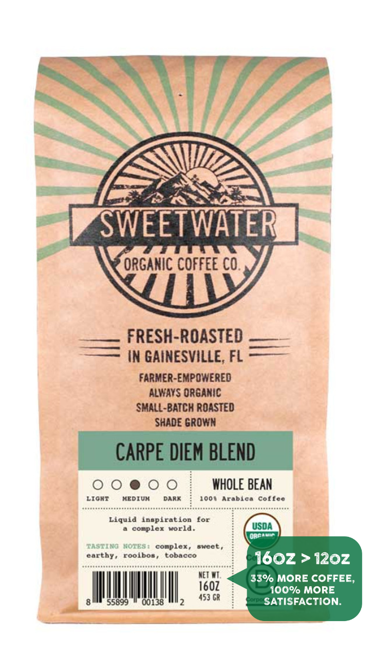 Our Best Coffee for French Press - Organic Carpe Diem - Fair Trade
