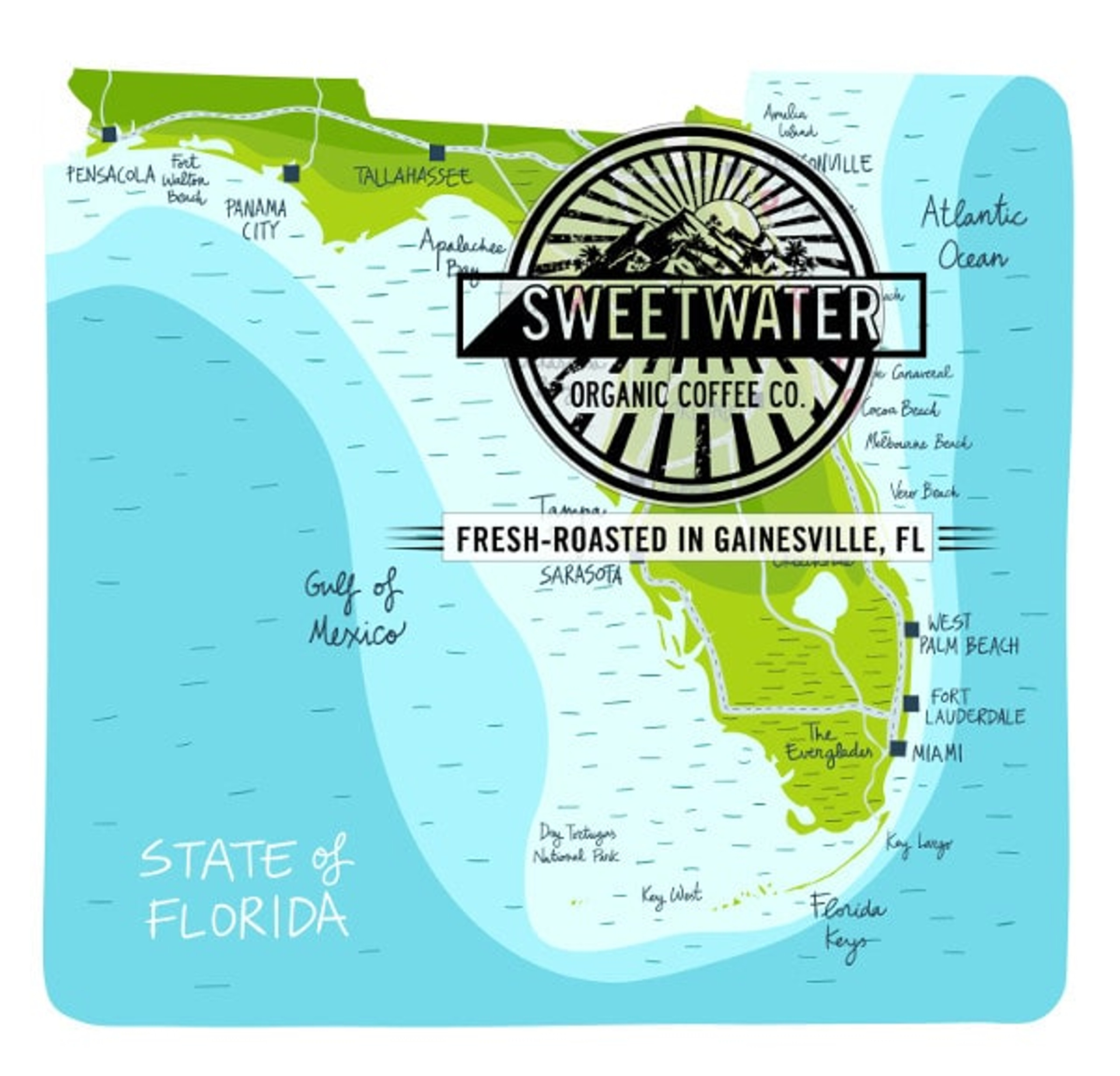 Where to FInd Sweetwater in Florida Sweetwater Organic Coffee