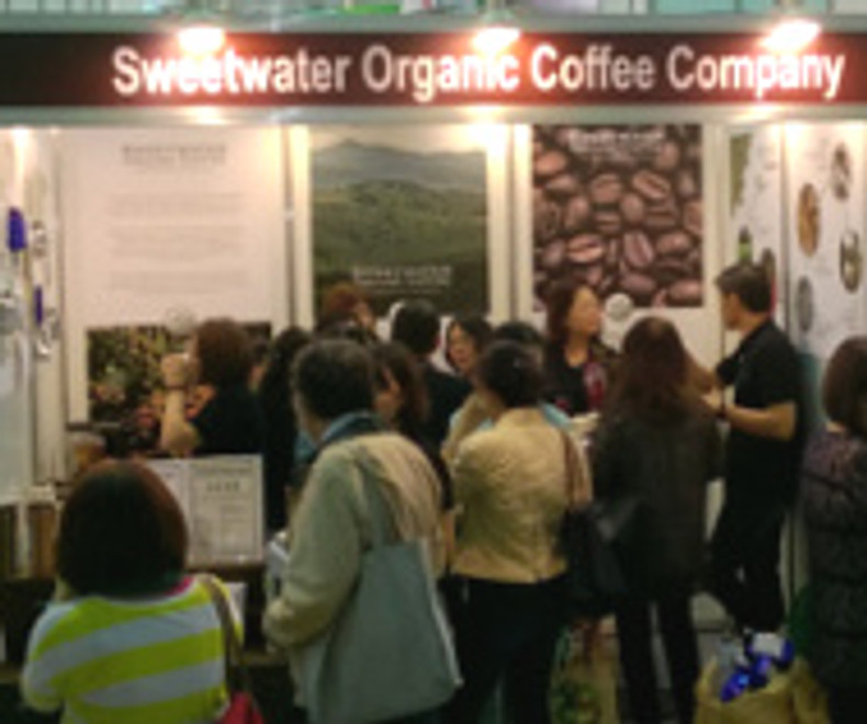 Sweetwater Organic Coffee participates in the Taiwan International Tea, Coffee & Wine Expo 2015!