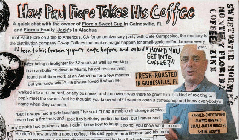 HOW PAUL FIORE TAKES HIS COFFEE