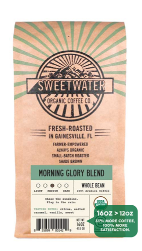 Morning Glory Organic Breakfast Blend - Full City Roast - Fair Trade