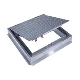 36" x 36" Watertight Floor Hatch with H20 Loading - Best