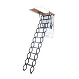 22.5" x 47" Insulated Metal Scissor Attic Ladder - Fakro