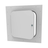 24" x 24" Concealed Hinged Radius C. Panel - Babcock-Davis