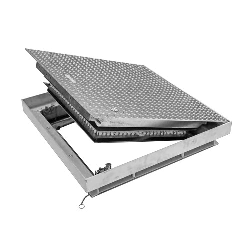 48" x 48" Fire-Rated Floor Hatch - Acudor